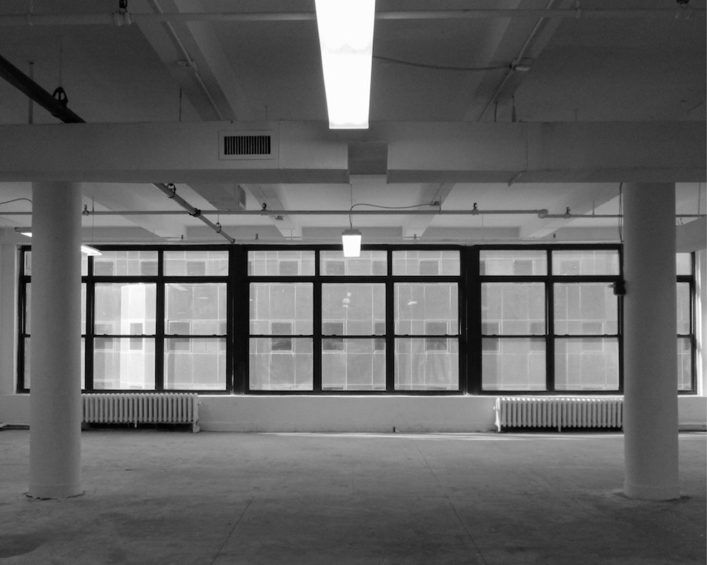 The best co-working space in New York | Empty interior of Ensemble co-working space