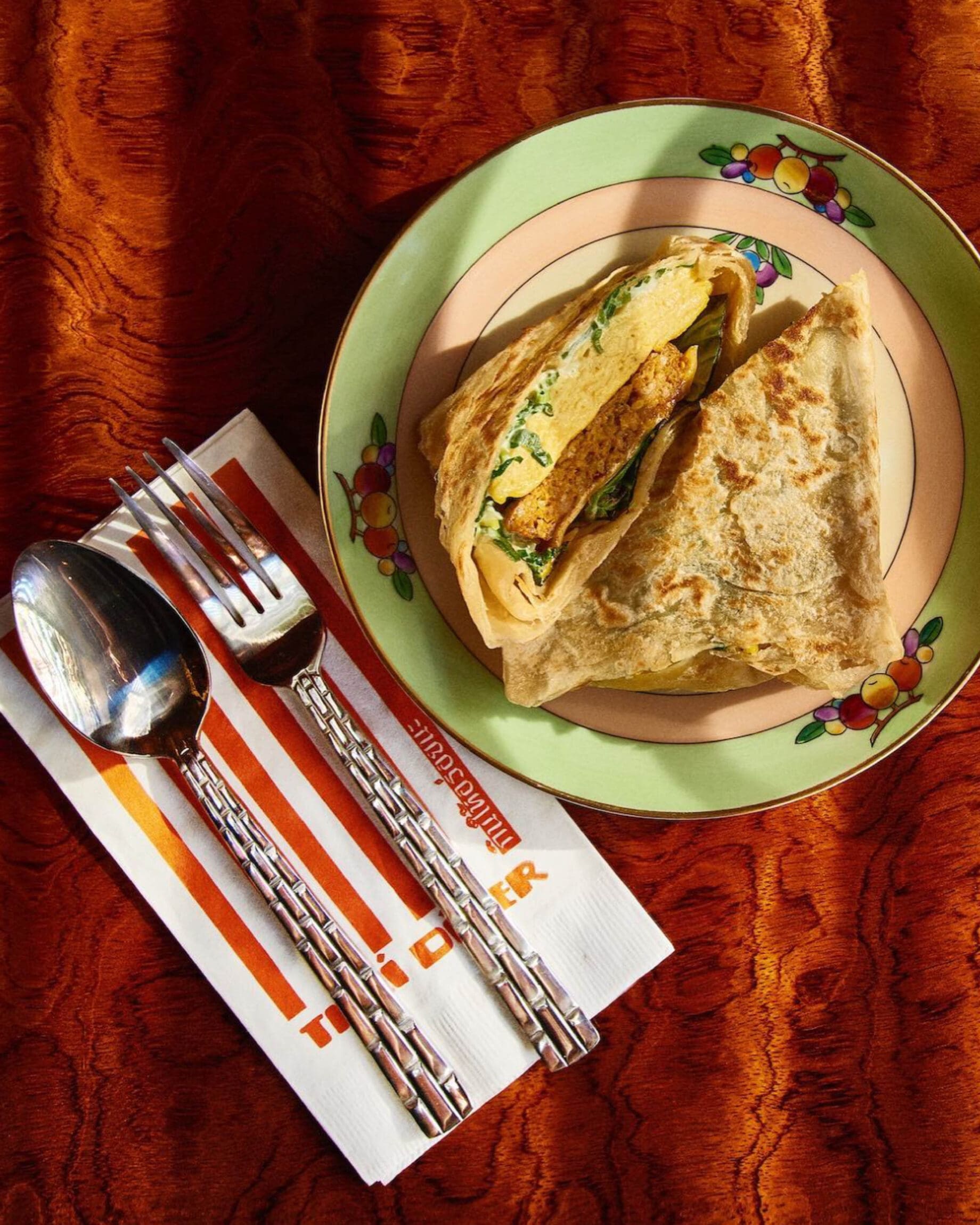 The best restaurants in New York City | Thai breakfast sandwich at Thai Diner