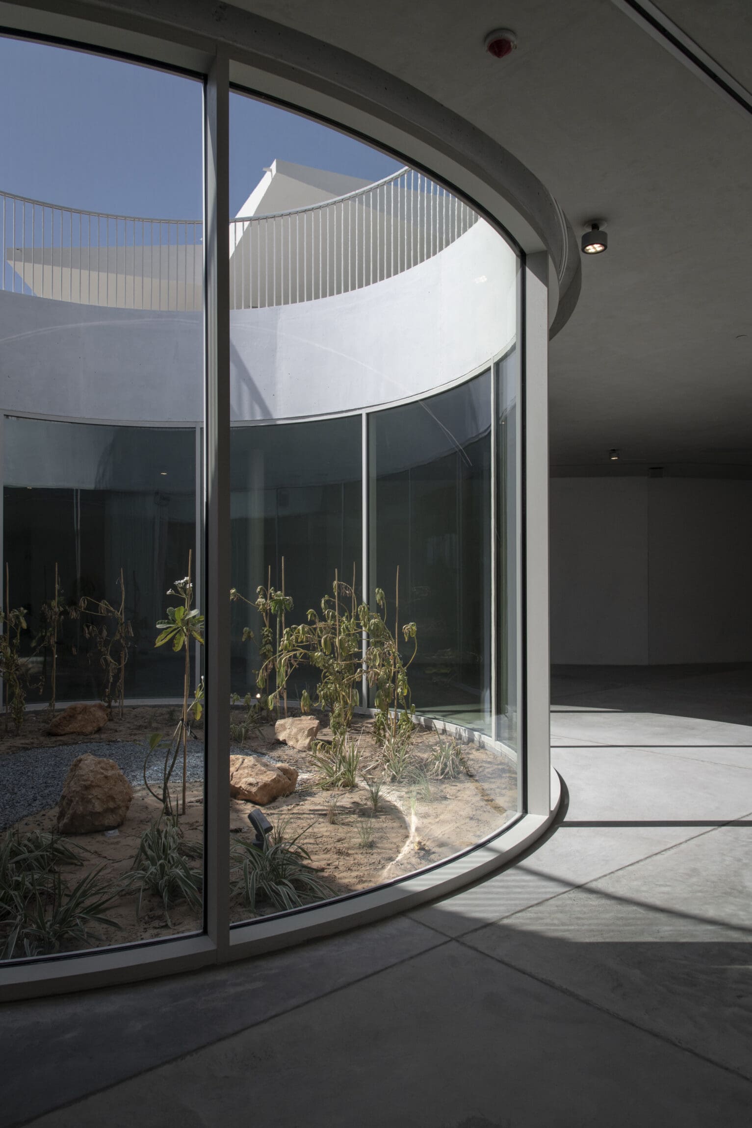 The Flying Saucer building, Sharjah Art Foundation