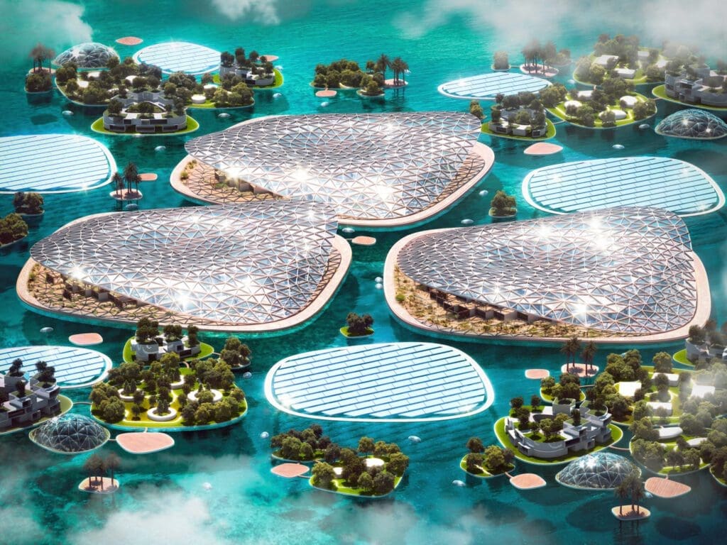 How Dubai became a sustainability leader | The Dubai Reef project, a sustainable floating community for marine research by net-zero developer URB