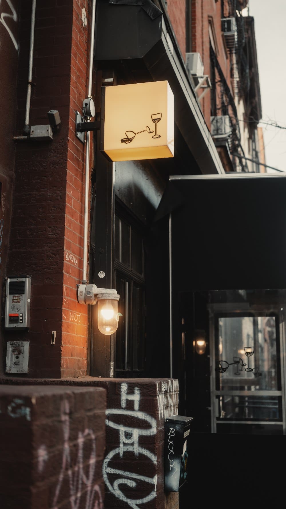 The exterior of With Others in Brooklyn