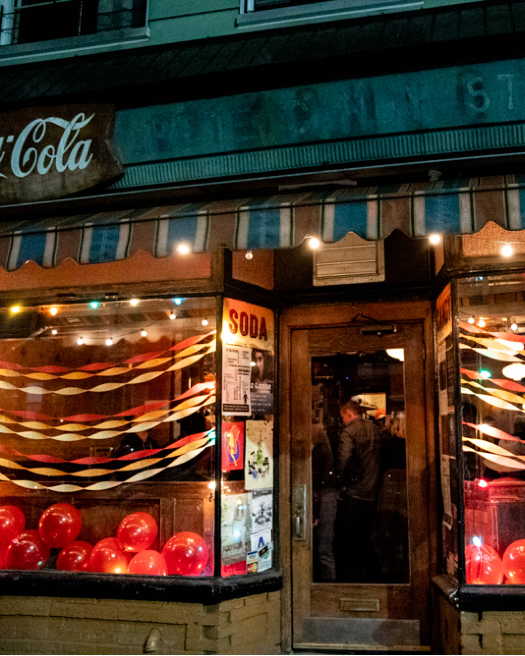 The best bars in Williamsburg, NY | The exterior of Pete's Candy Store