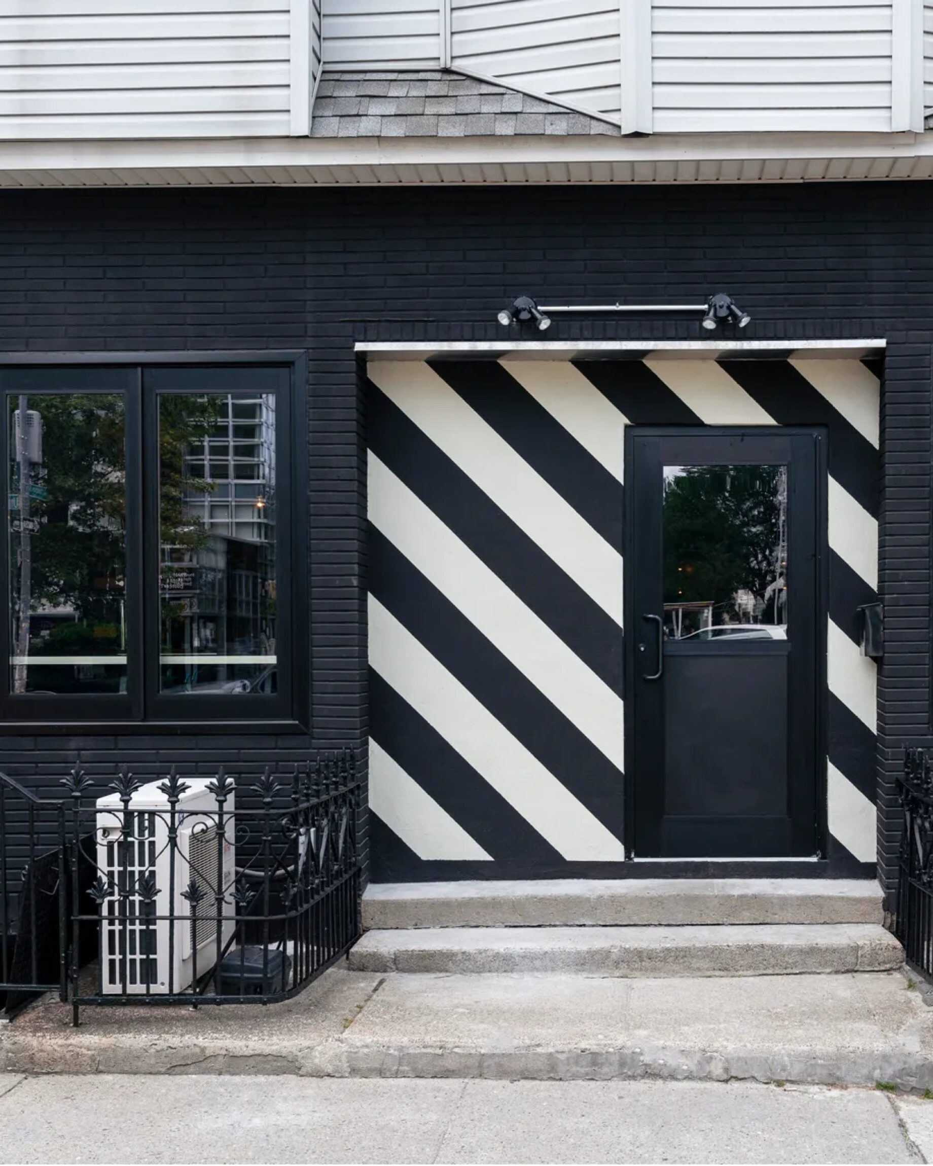 The best bars in Williamsburg | the black and white exterior at Thief