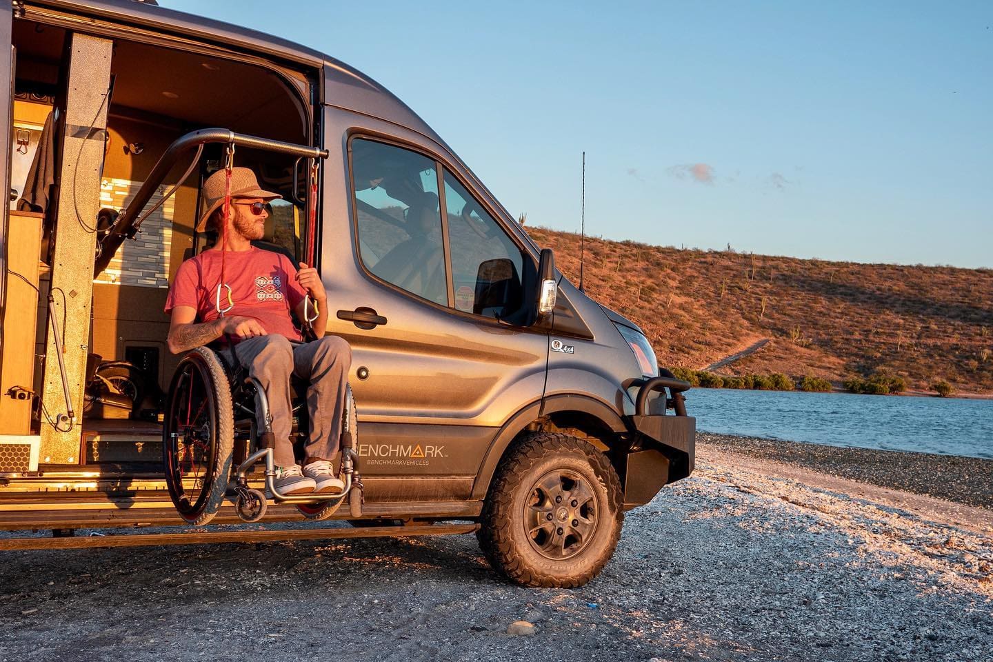 How is van life evolving? Quadriplegic adventure photographer Kirk Williams in his van