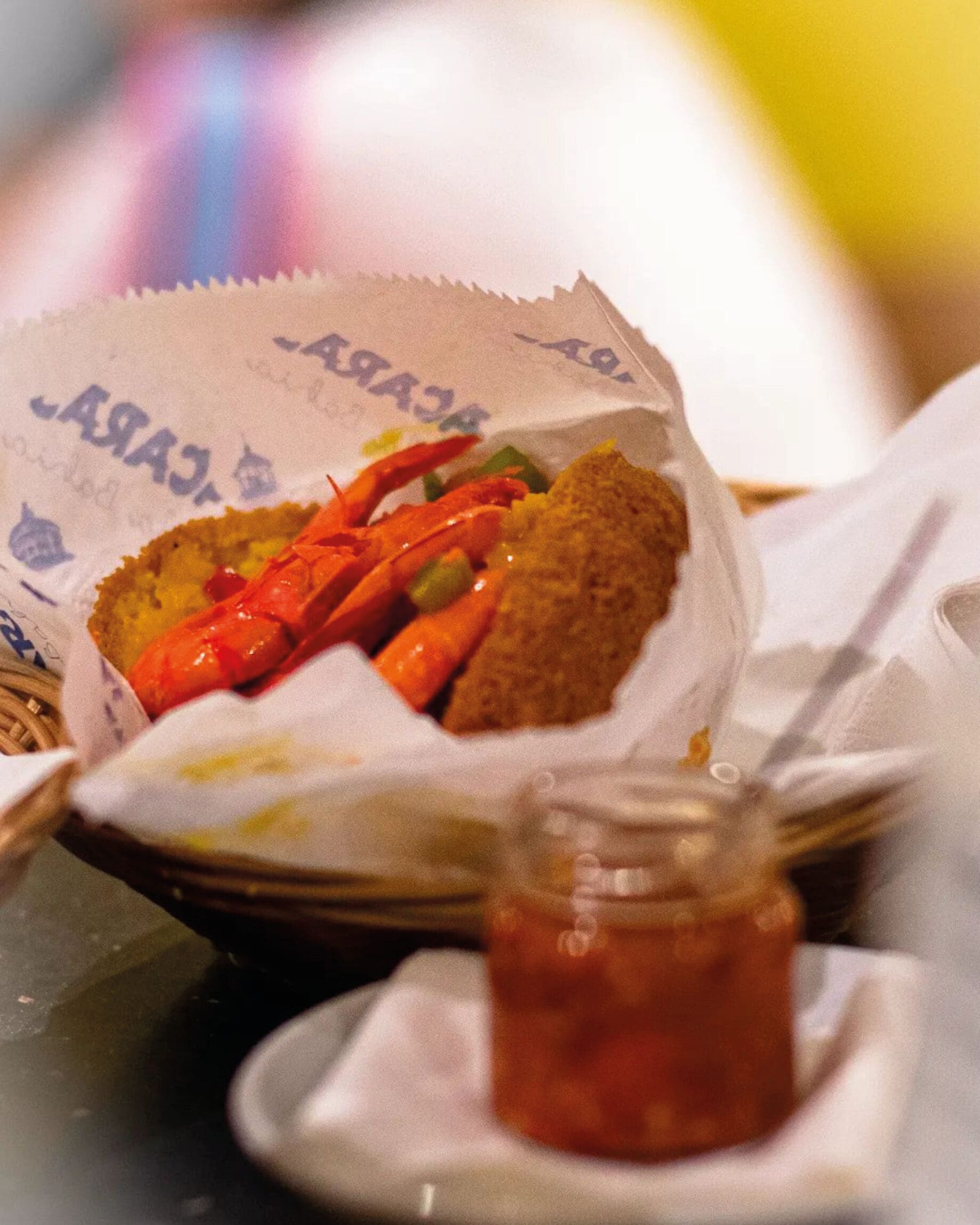 Brazilian streetfood at Acarajé da Carol in Lisbon