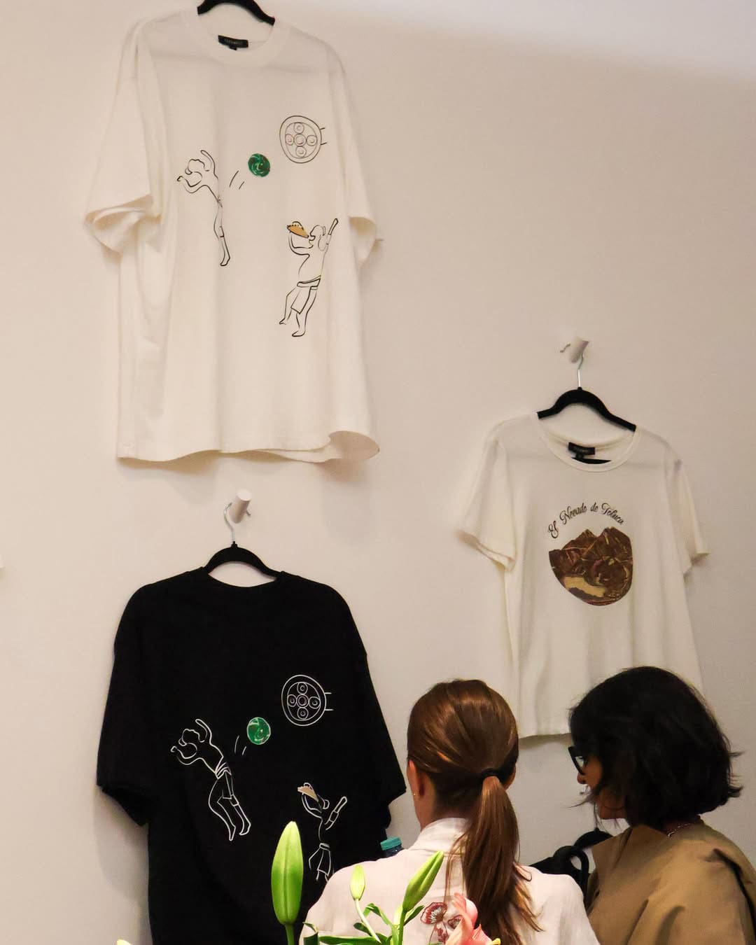 T-shirts on display at Yakampot in Mexico City