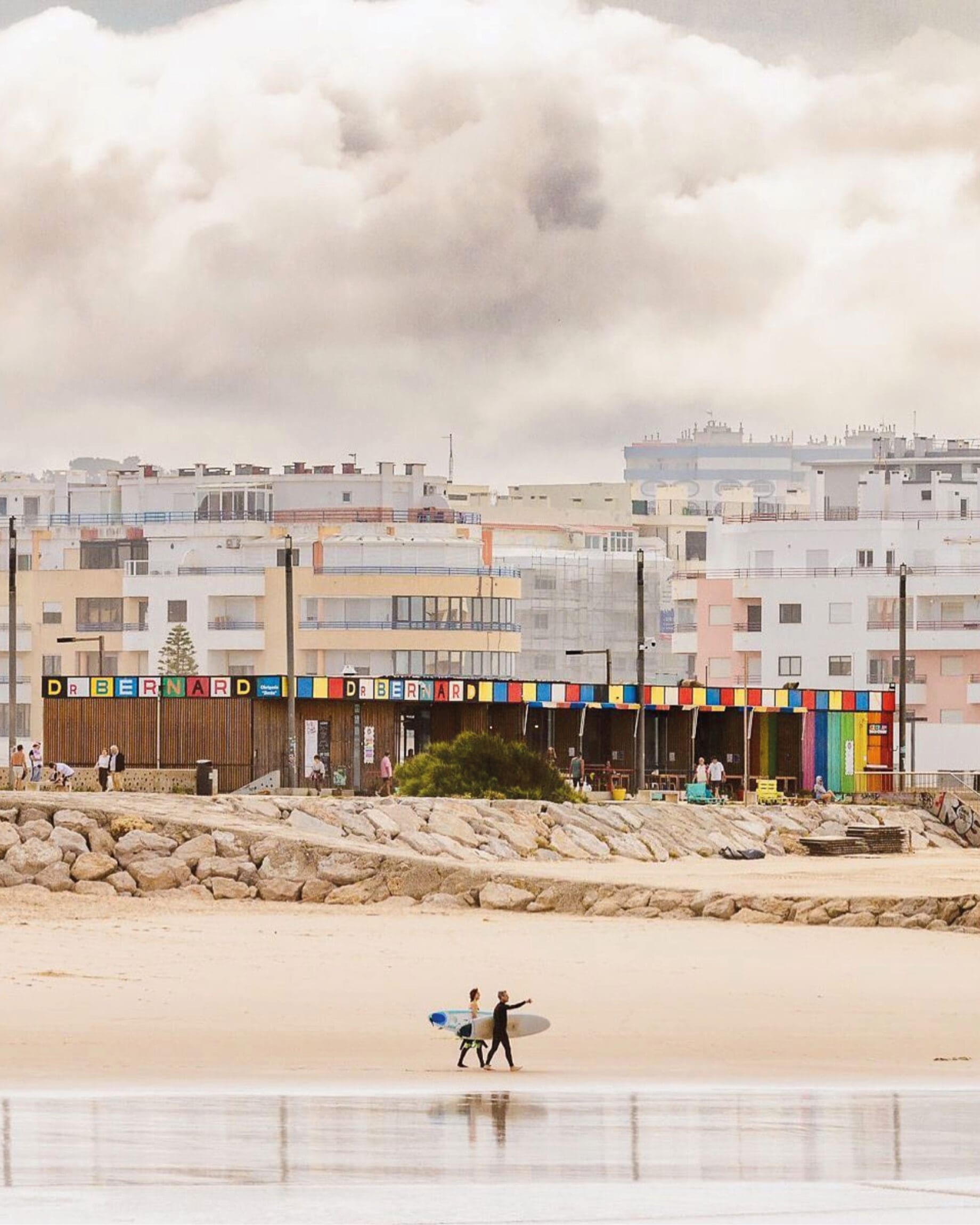 The best co-working spaces in Lisbon | the beach at Costa da Caparica