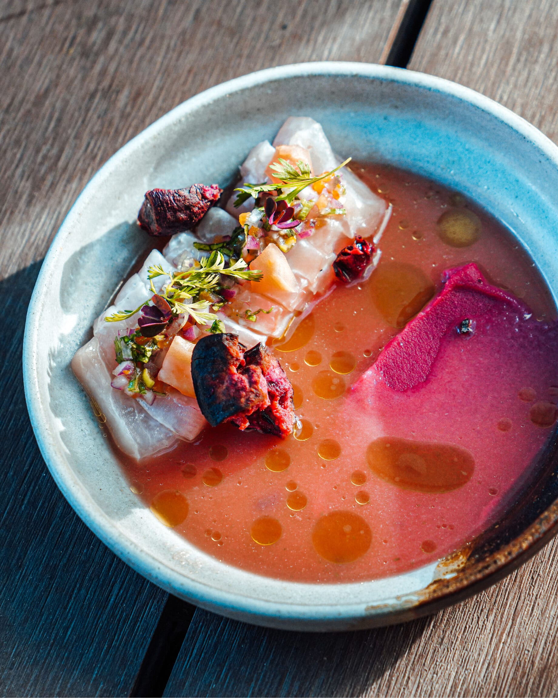 The best restaurants in Mexico City | A colourful squid dish at Esquina Comun