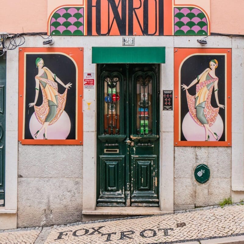 The best bars in Lisbon | The art deco interiors at Foxtrot