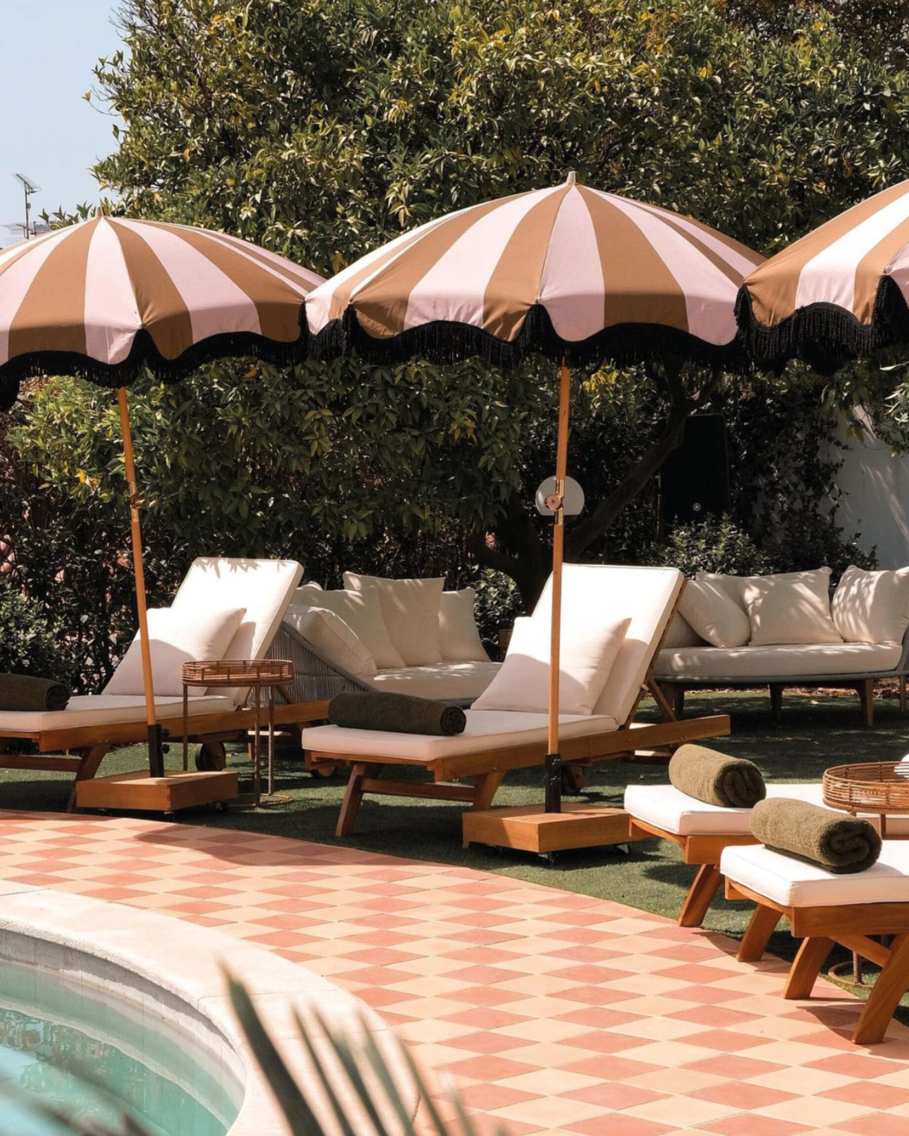 The best co-working spaces in Lisbon | poolside at NINHO Lisboa members' club