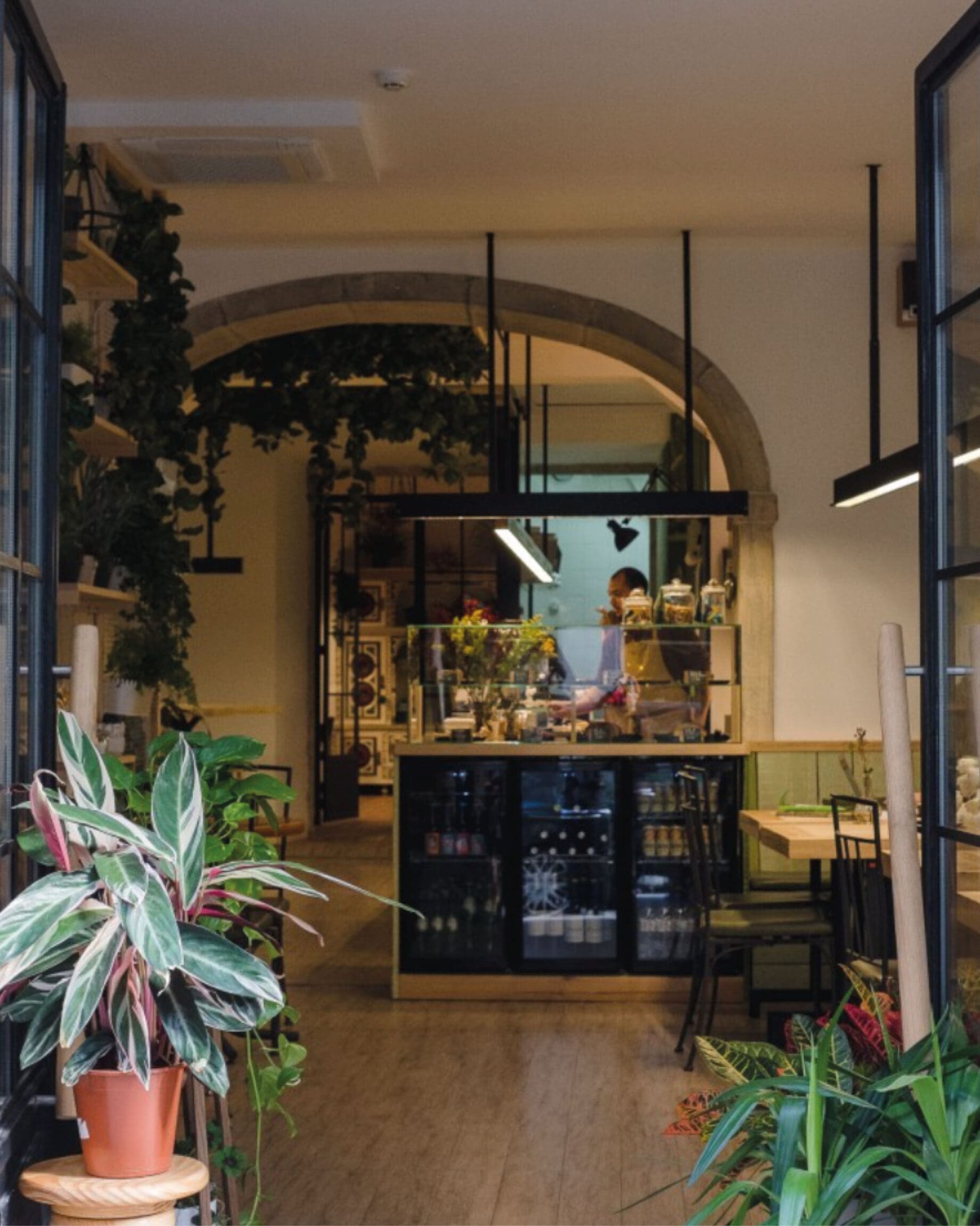 The best cafes for remote working in Lisbon | Interiors at Stanislav Brunch, a Russian-inspired cafe