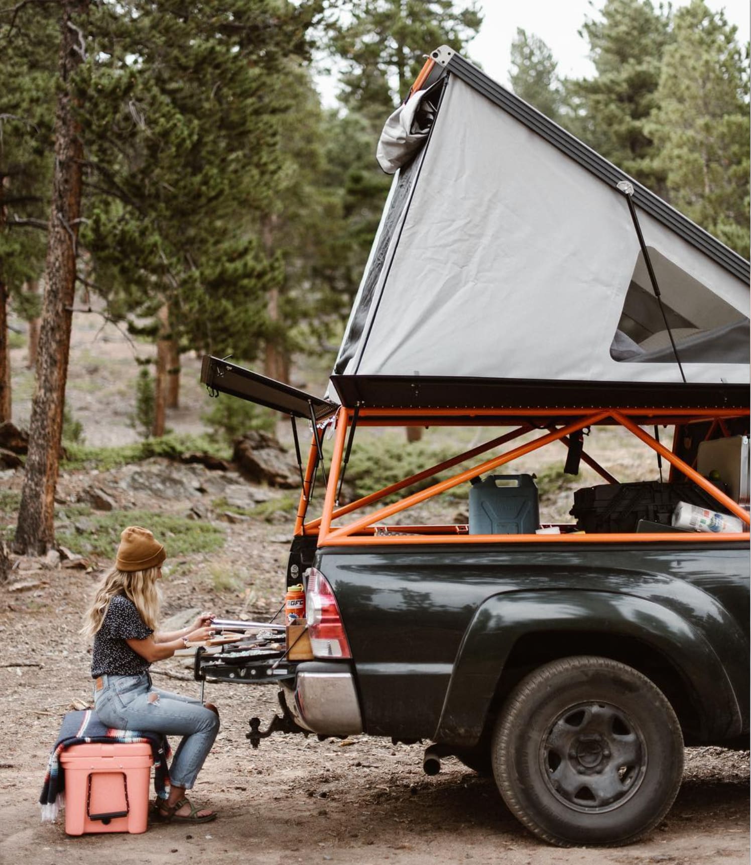 How is van life evolving? Jewellery maker Madison Brogan working from her van