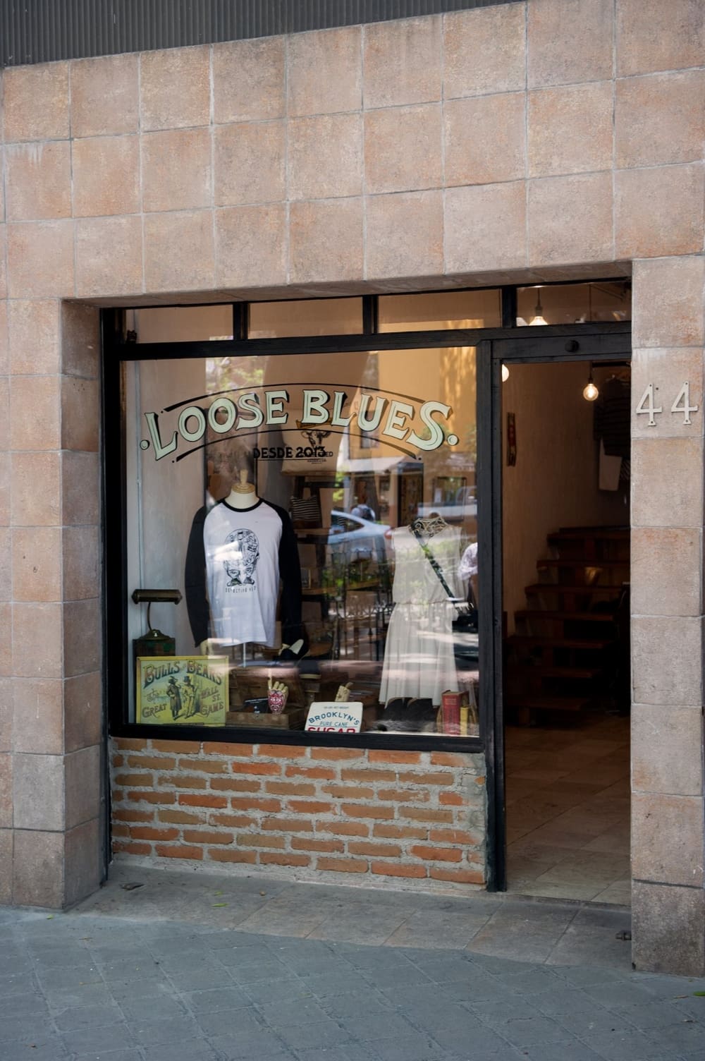 The best vintage shops in Mexico City | The exterior of Loose Blues