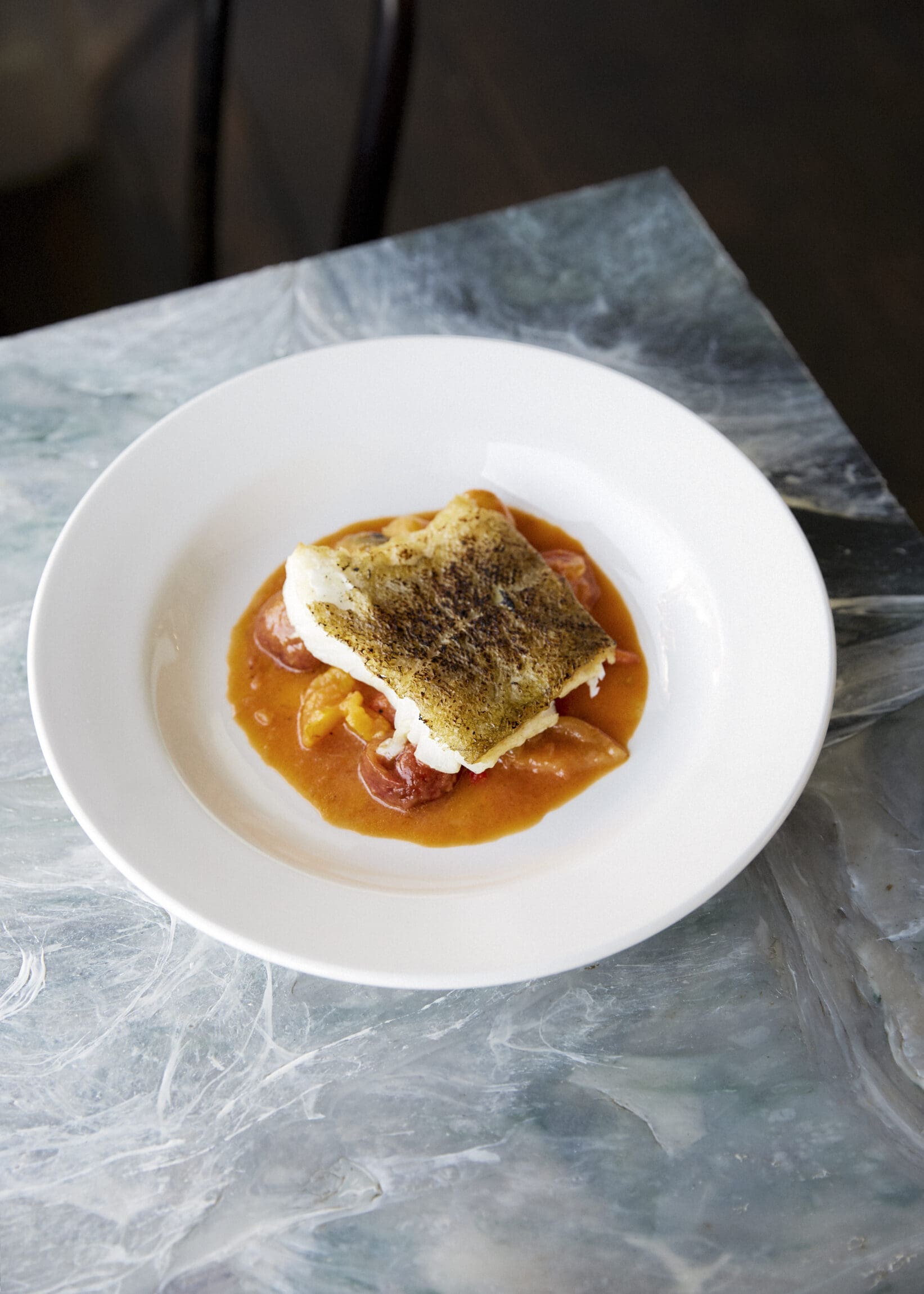 A weekend guide to Margate | Hake and tomatoes served at seafood restaurant Angela's