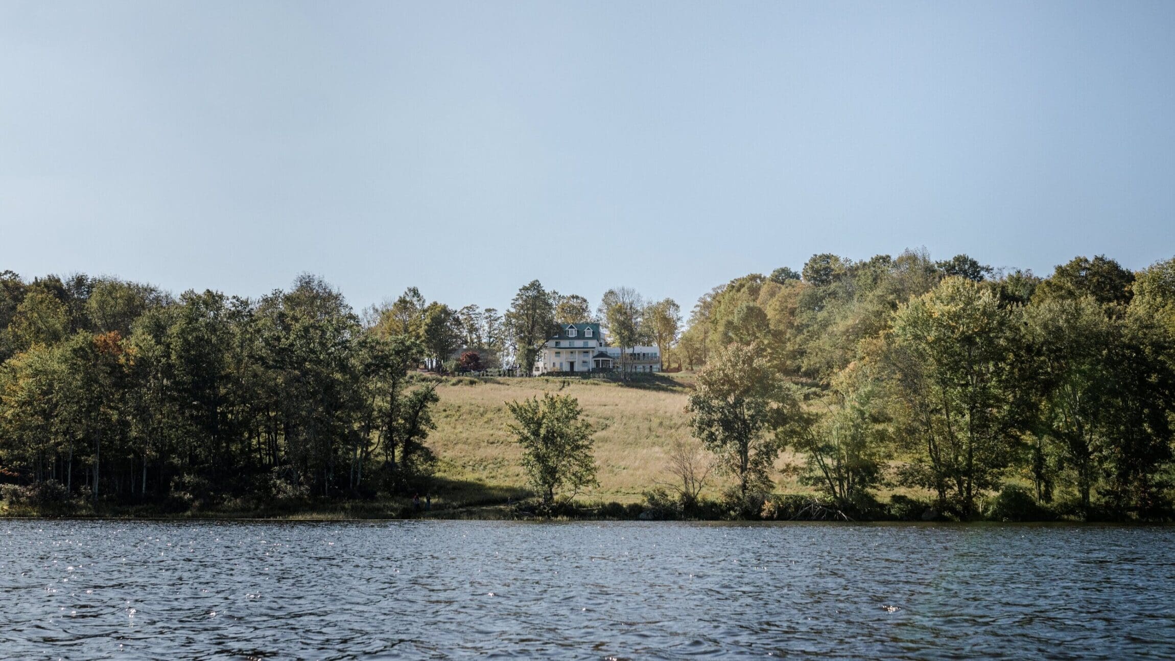 The best hotels in the Catskills | Kenoza Hall overlooking expansive Kenoza Lake