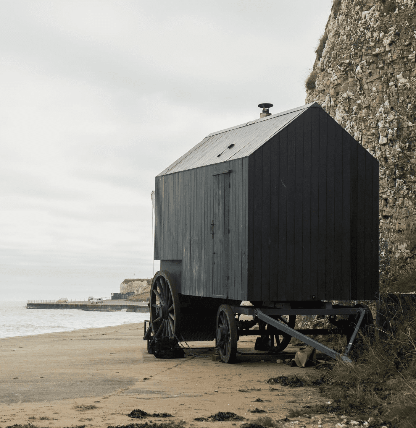 A weekend guide to Margate | Haeckels's community sauna on Margate Main Sands