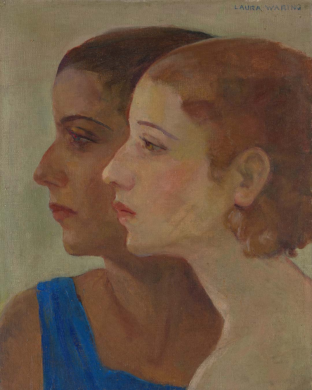 Mother and Daughter by Laura Wheeler Waring, part of Harlem Renaissance exhibition at The Metropolitan Museum