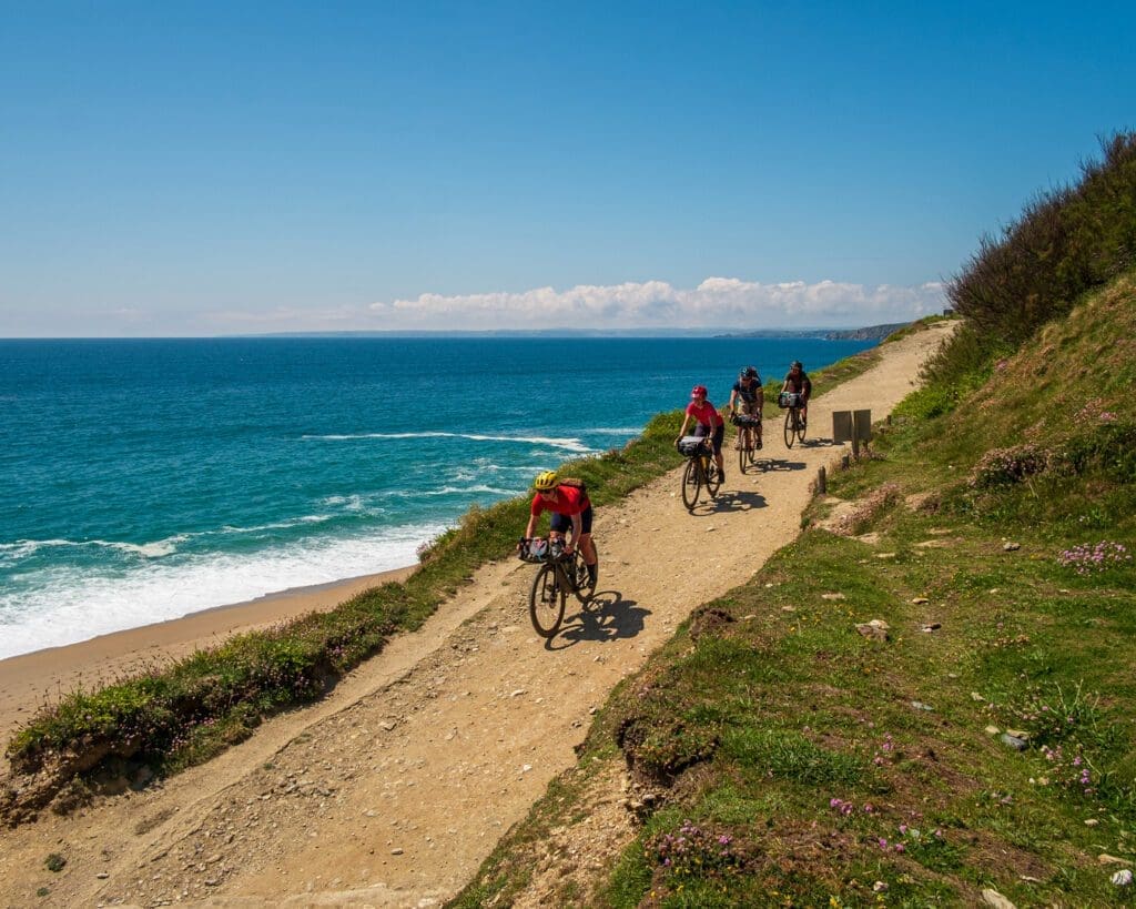 A complete guide to bikepacking in the UK | Riding Cycling UK's West Kernow Way. Photo by Pannier