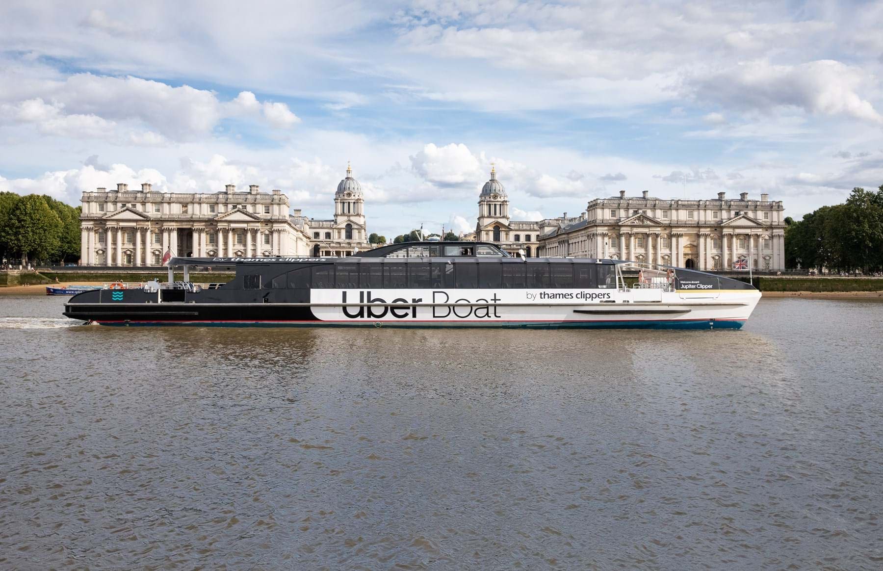 Sailing and sustainability | Uber Boats by Thames Clippers sailing through iconic London