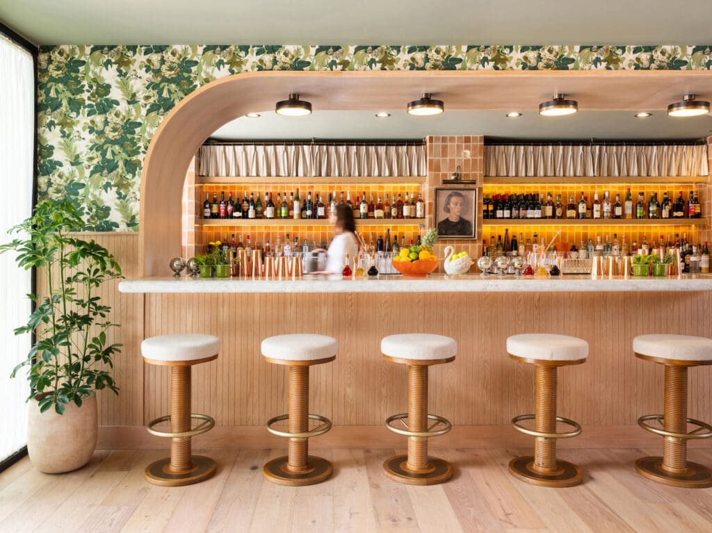 Travel trends for autumn 2023 | The bar at Palihotel Hollywood