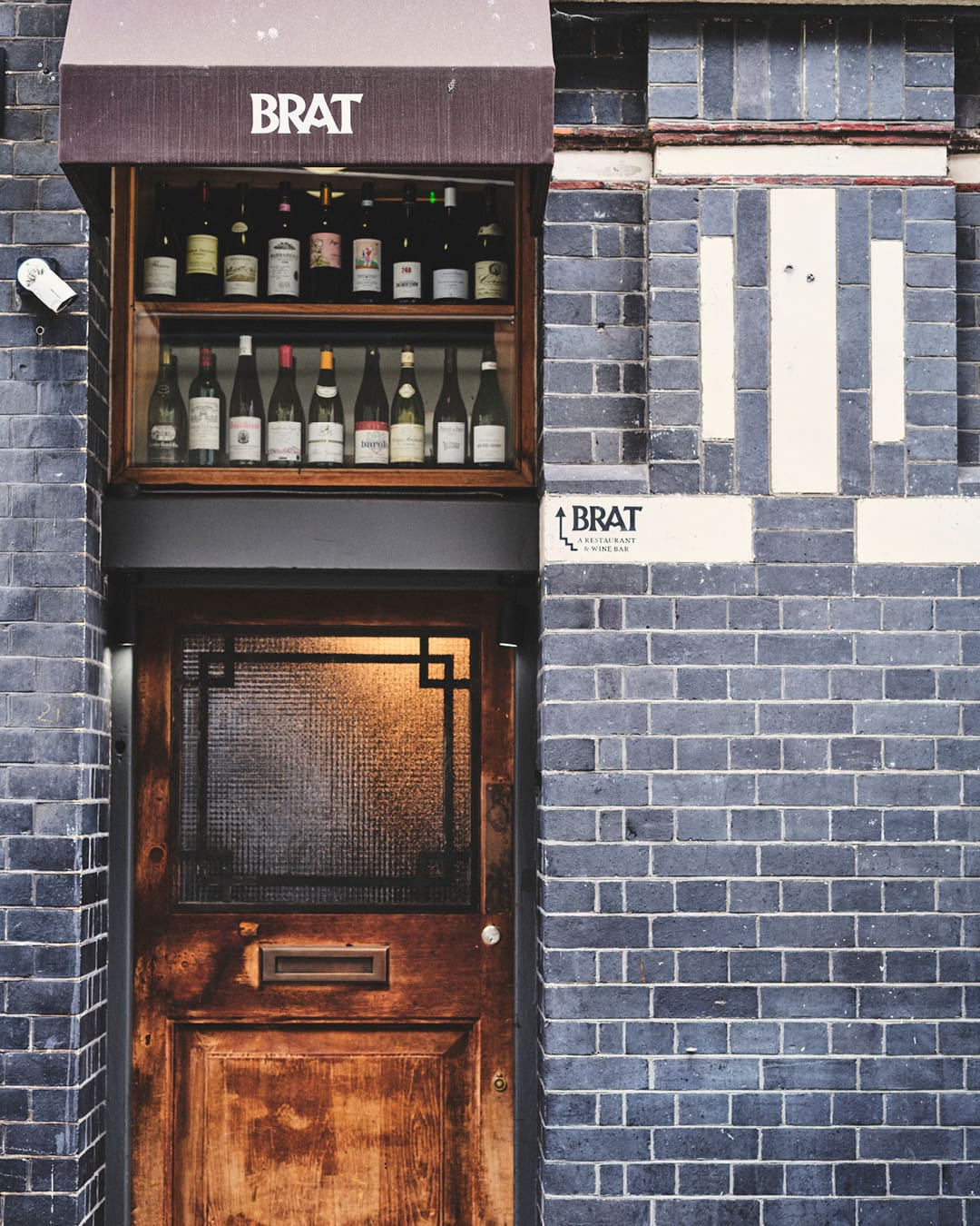 The best restaurants in Shoreditch | The grey-brick exterior of Brat