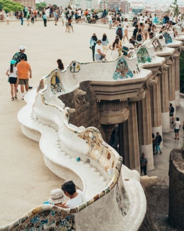 Overtourism in Europe | Park Güell in Barcelona, photography by Yevgeniya Tyumina