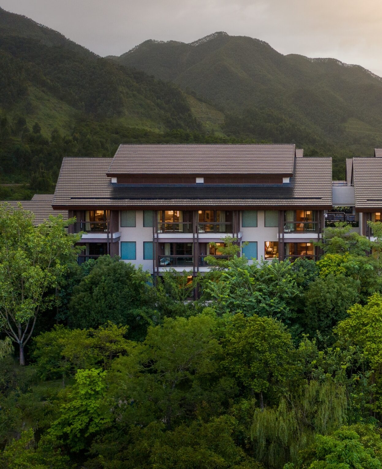 The rise of rural travel in China | New World Qingyuan Hotel, set in a lush rainforest
