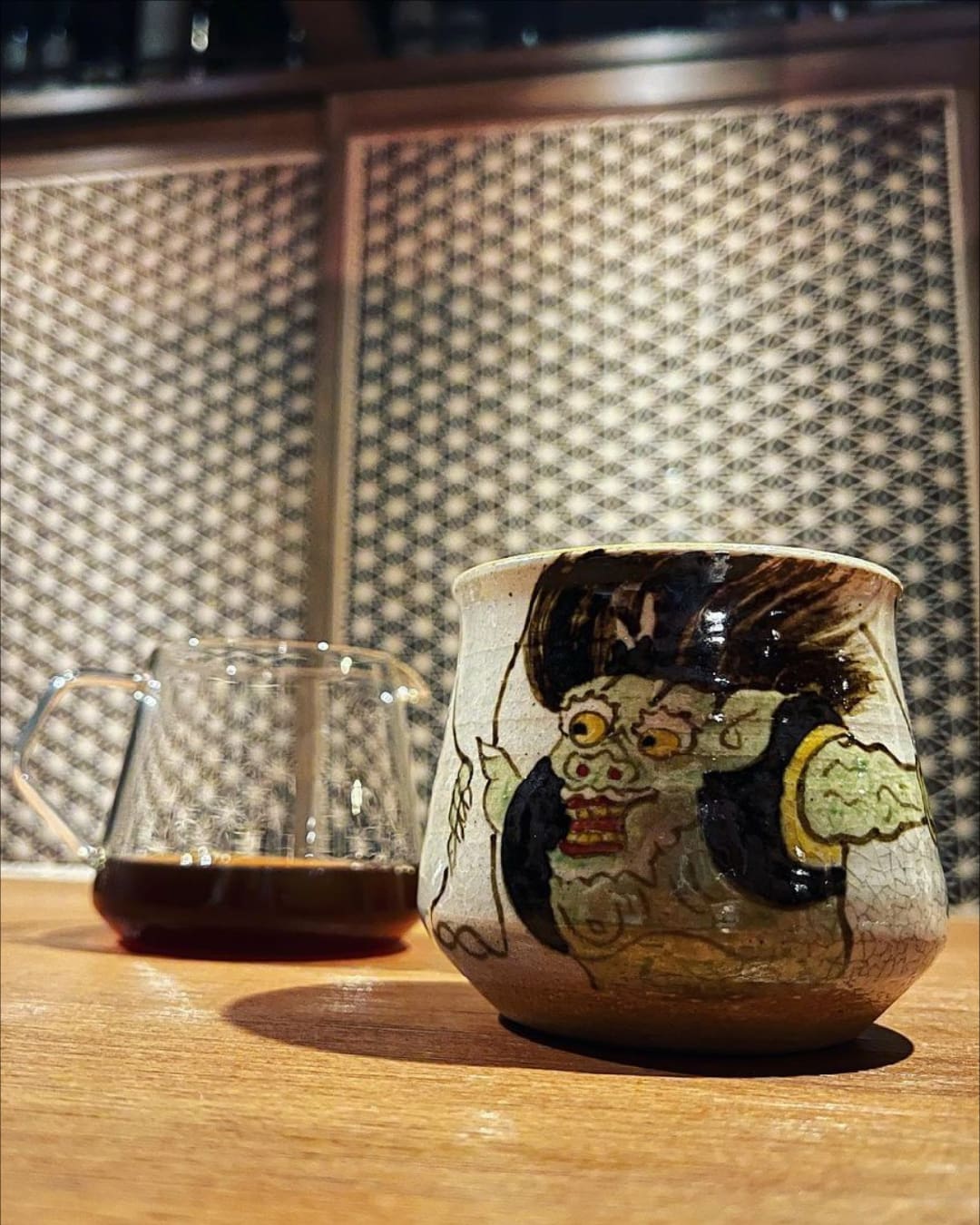 The best cocktail bars in Tokyo | A coffee cocktail served in a handmade ceramic at Coffee Bar Cielo