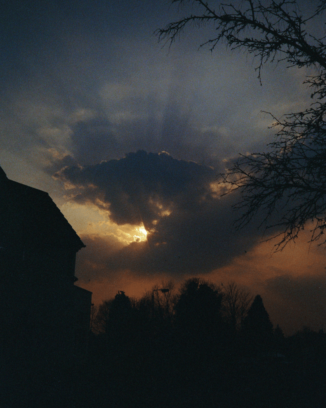 A moody dark sky, photography by Gemma Evans