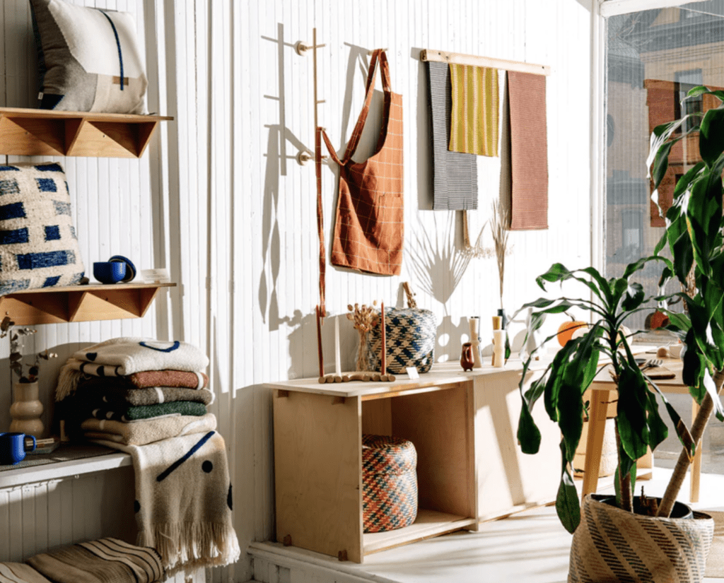 The best shops in Hudson | textiles and curated objects at Minna