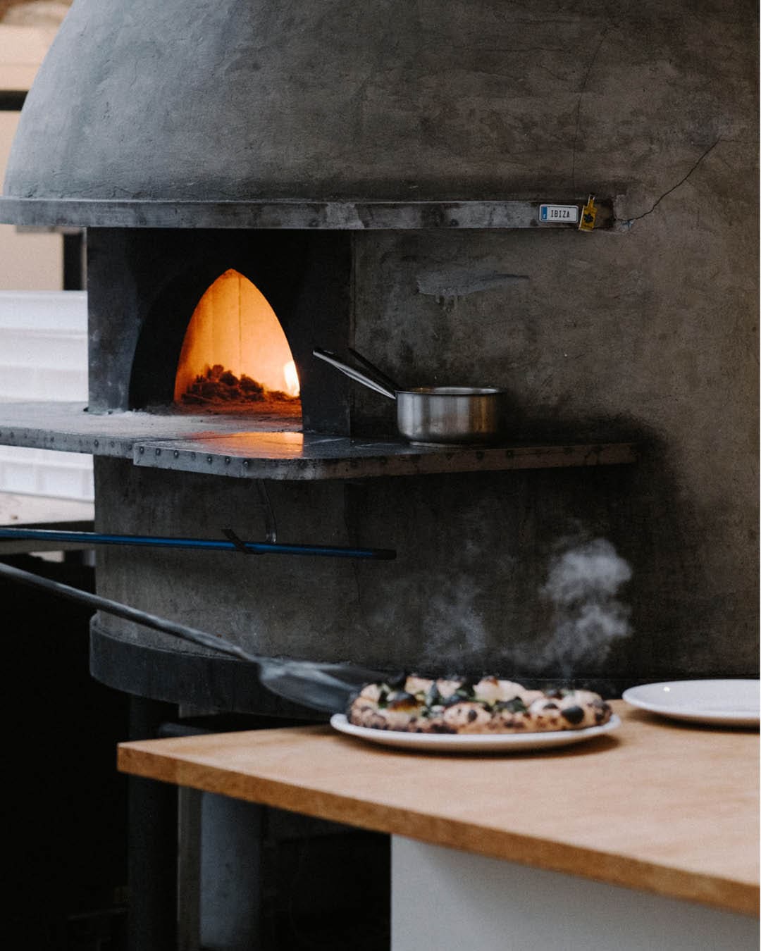 The best restaurants and bars in Amsterdam Noord | A pizza straight from the wood-fired oven at Euro Pizza
