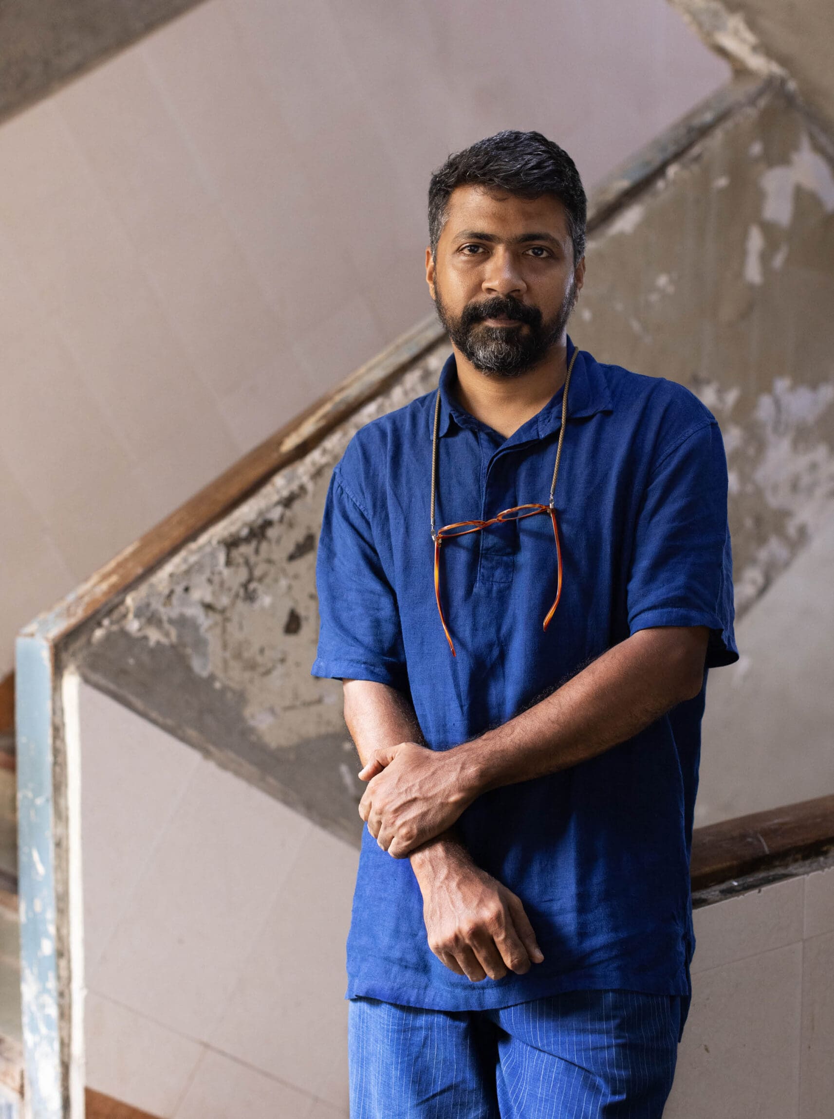 Sameer Kulavoor for ROADBOOK | A portrait of Sameer Kulavoor at his Mumbai studio