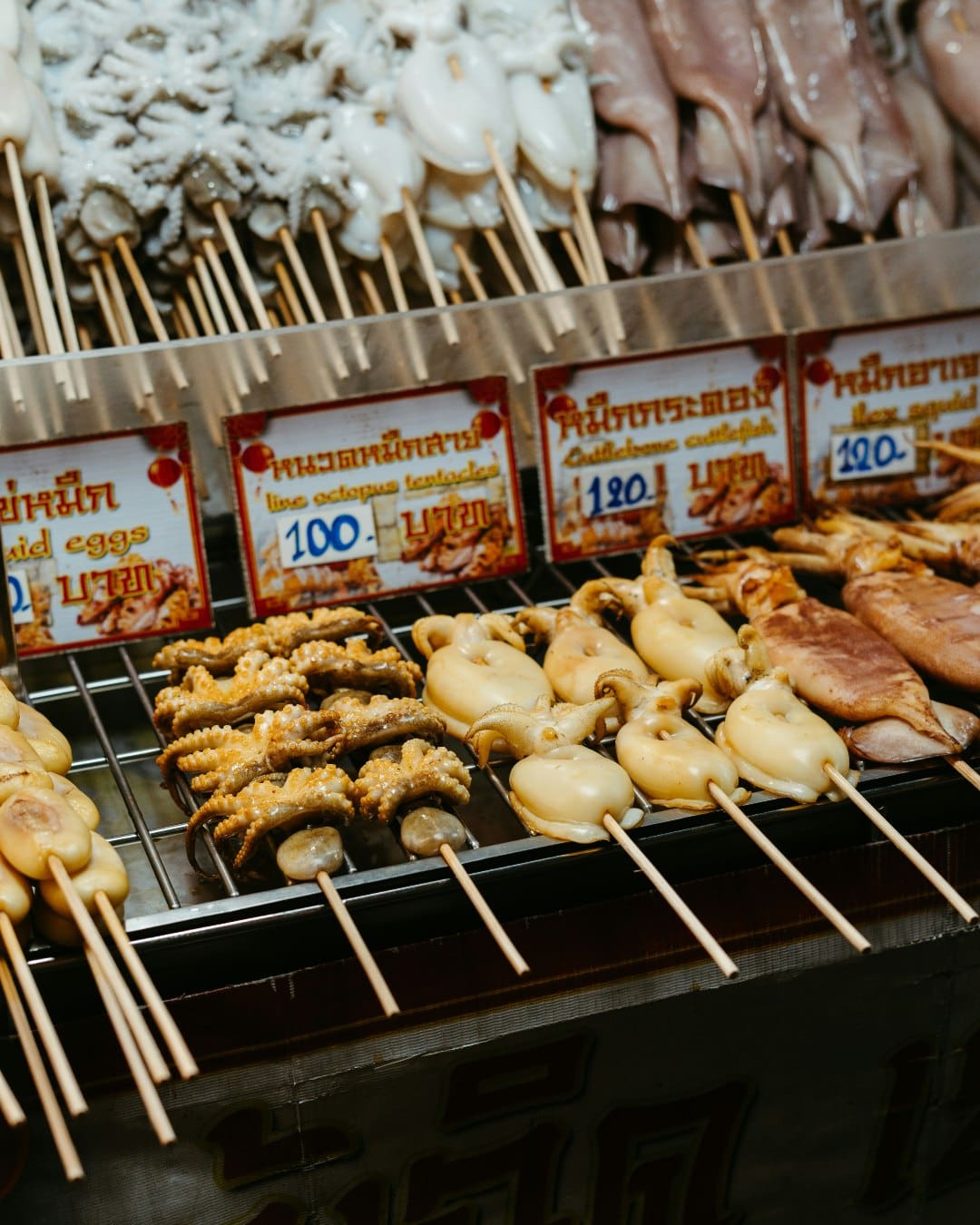 Bangkok street food. Photography by Polina Kuzovkova
