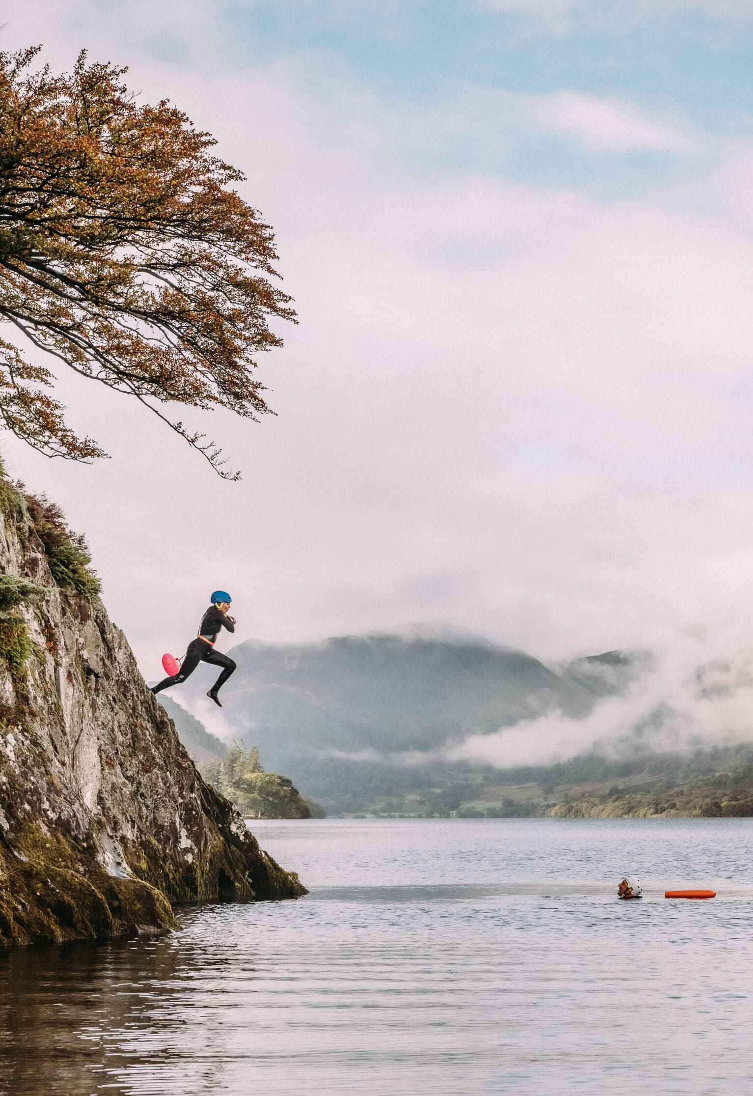 Wellness travel trends | Open water swimming at Another Place in the Lake District