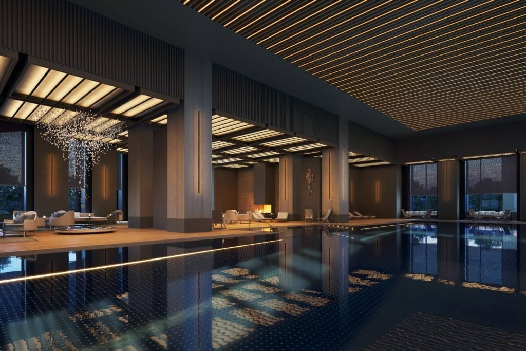 Wellness travel trends 2024 | The 25-metre swimming pool at Janu Tokyo