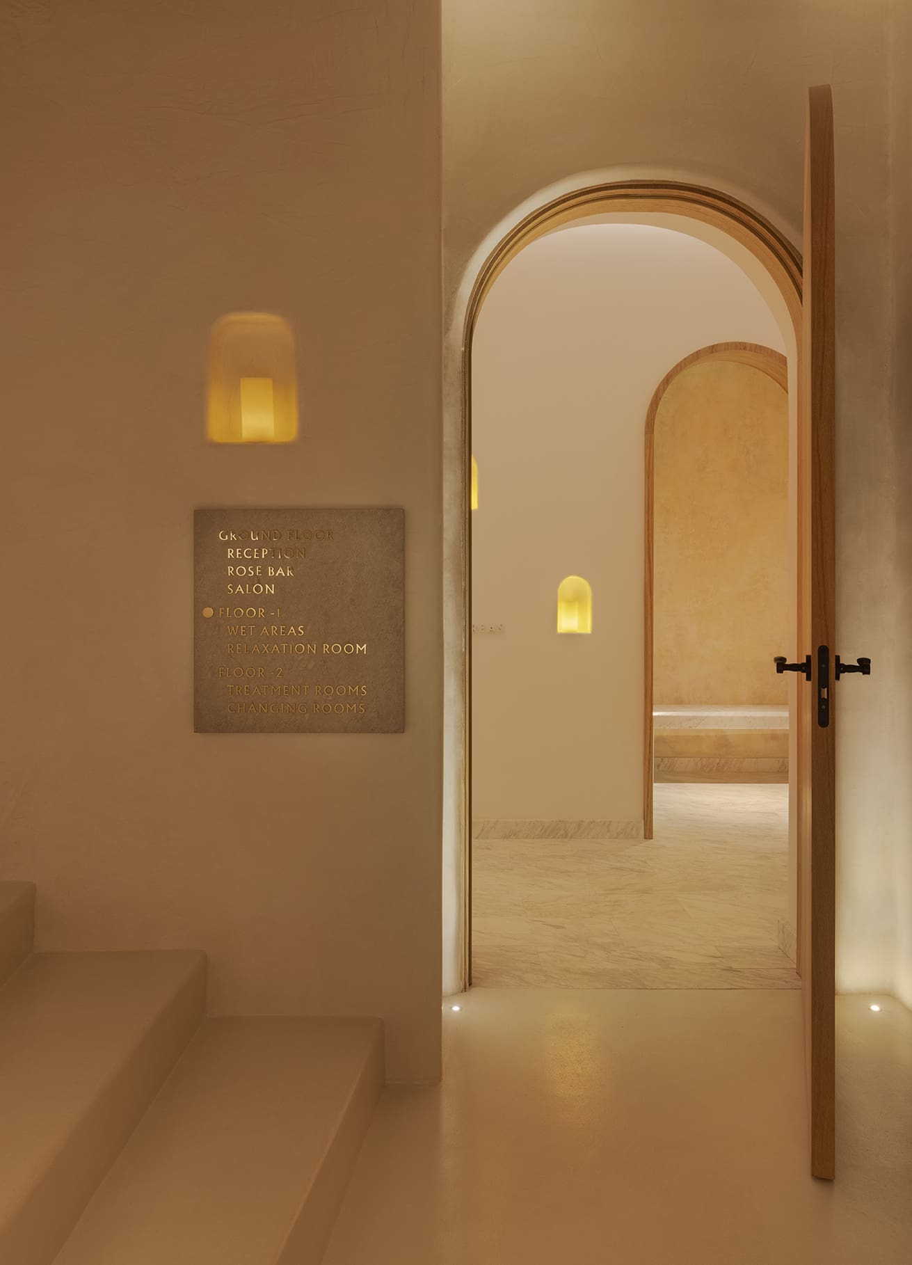 Wellness trends 2024 | an arched door at Six Senses Ibiza's longevity clinic