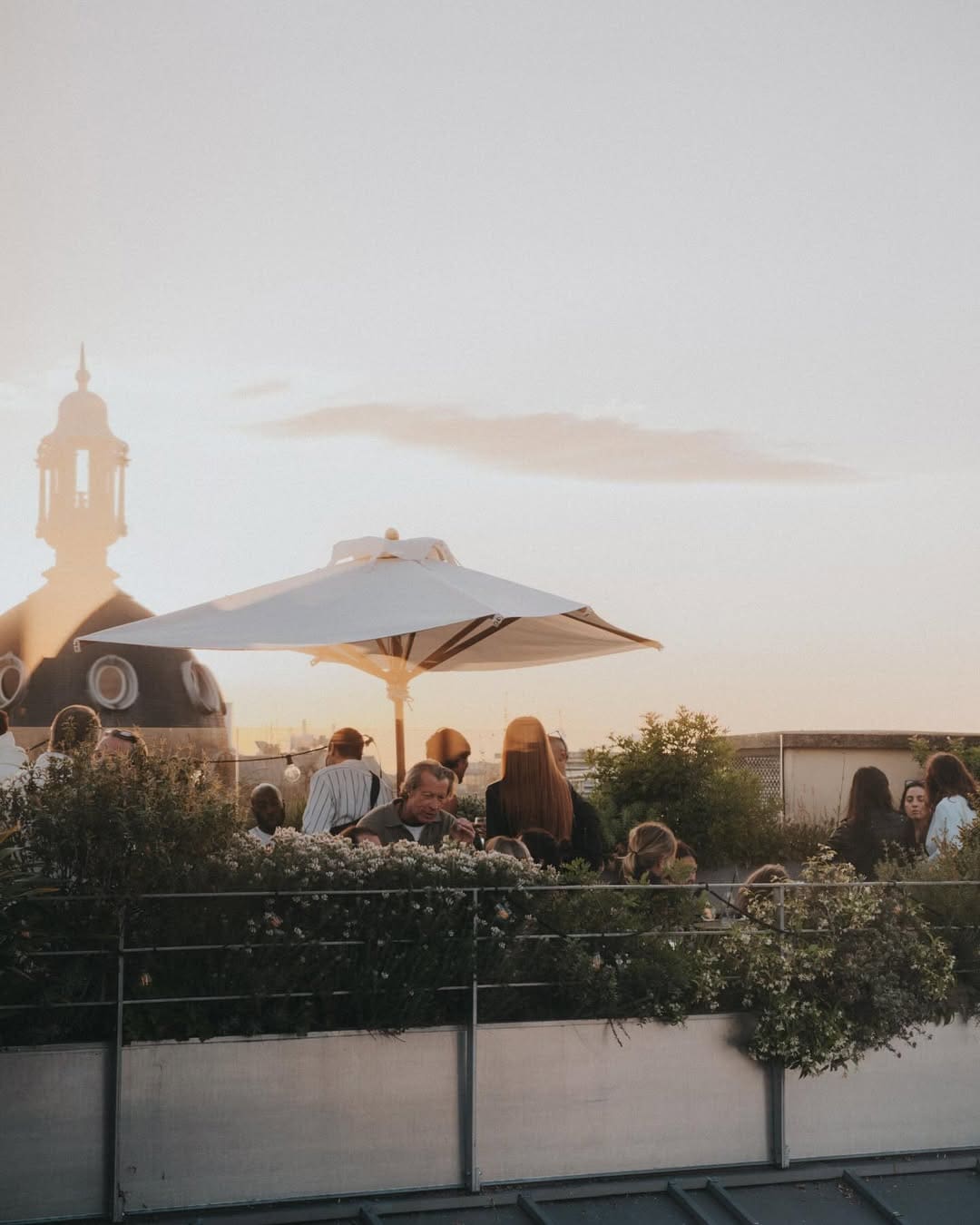 Golden hour at Hotel National des Arts et Métiers