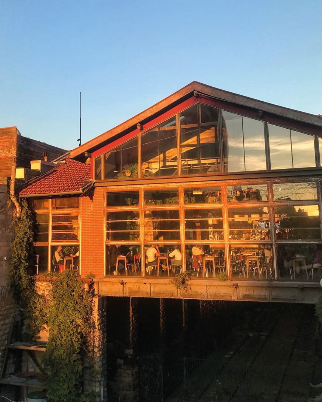 The best co-working spaces in Paris | The hybrid La Recylerie space in a disused railway station.