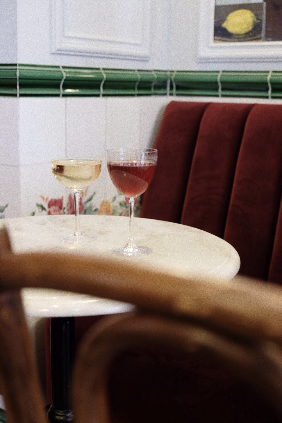The best cocktail bars in Paris | Marble tabletops meet elegant cocktails at Craven