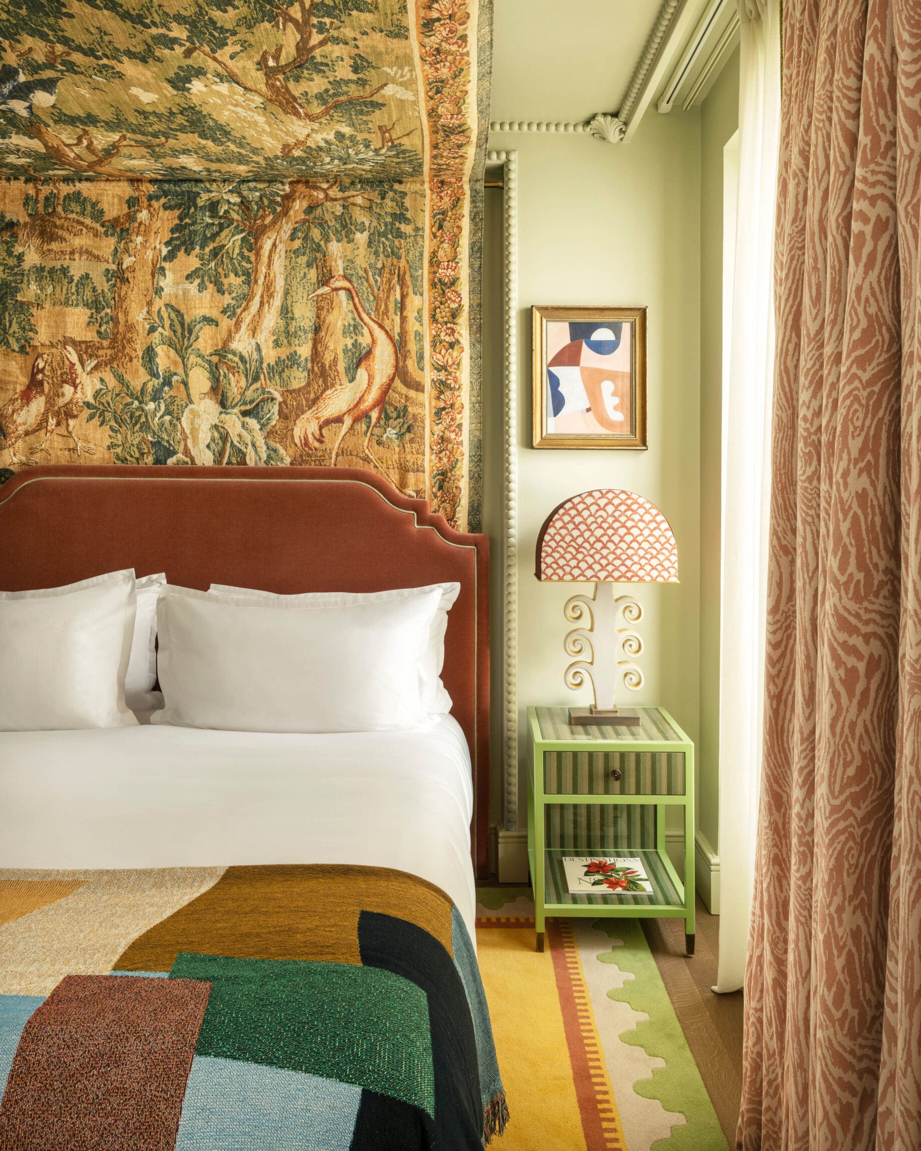 The best boutique hotels in Paris | A Martin Brudnizki designed room at Le Grand Mazarin.
