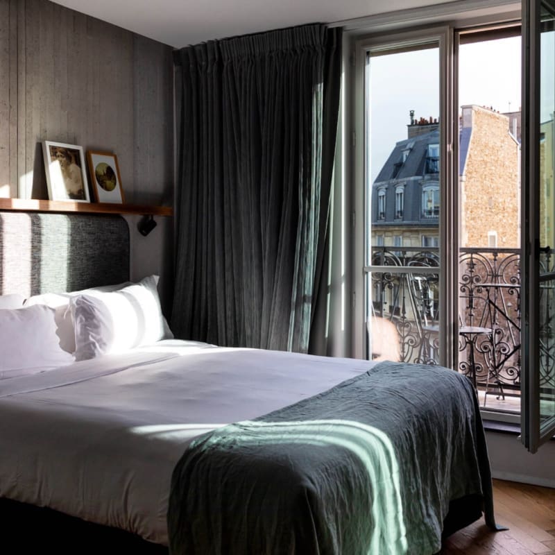 The best boutique hotels in Paris | A room at Hotel National des Arts et Métiers.