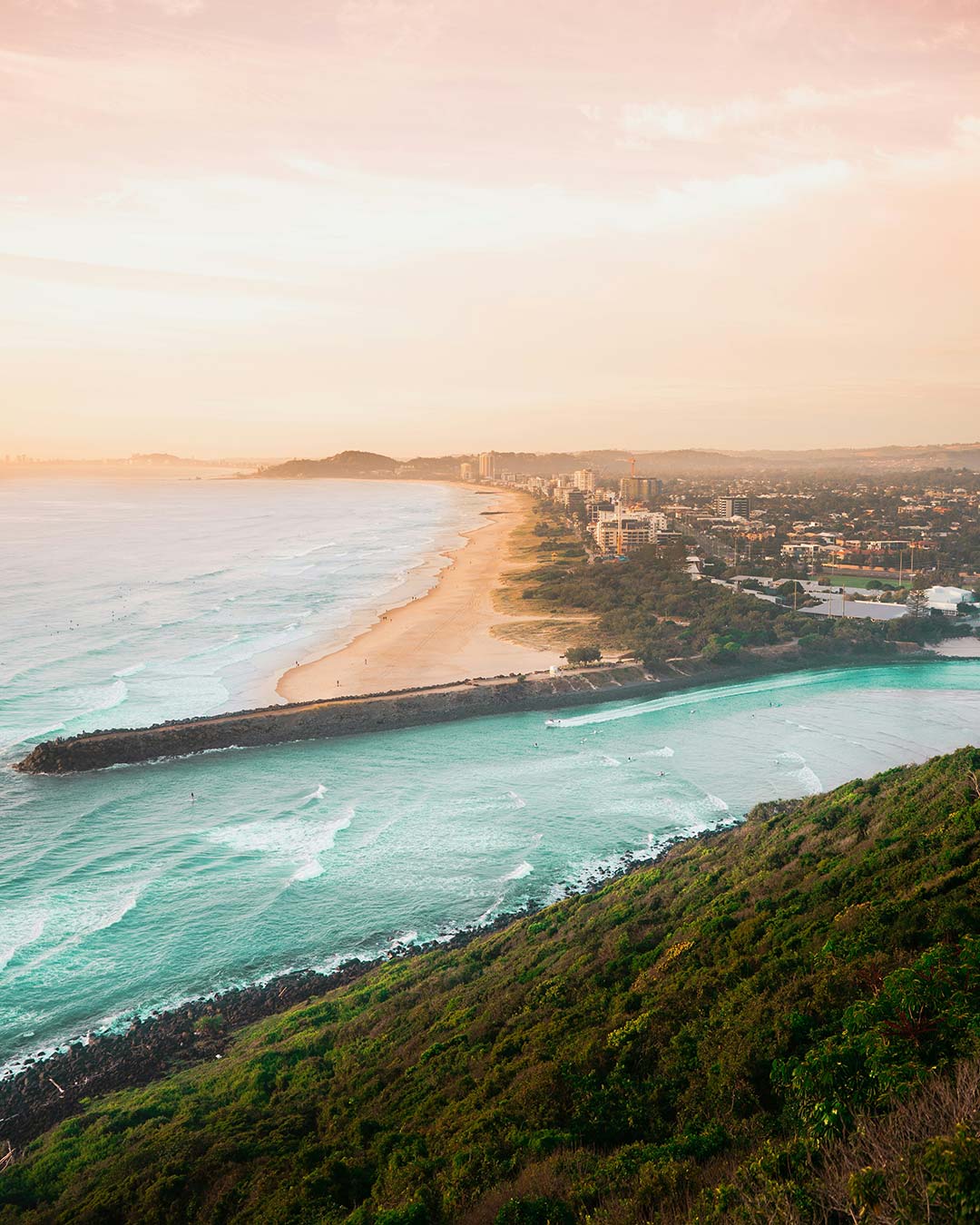 Tallebudgera Creek in Queensland, Australia