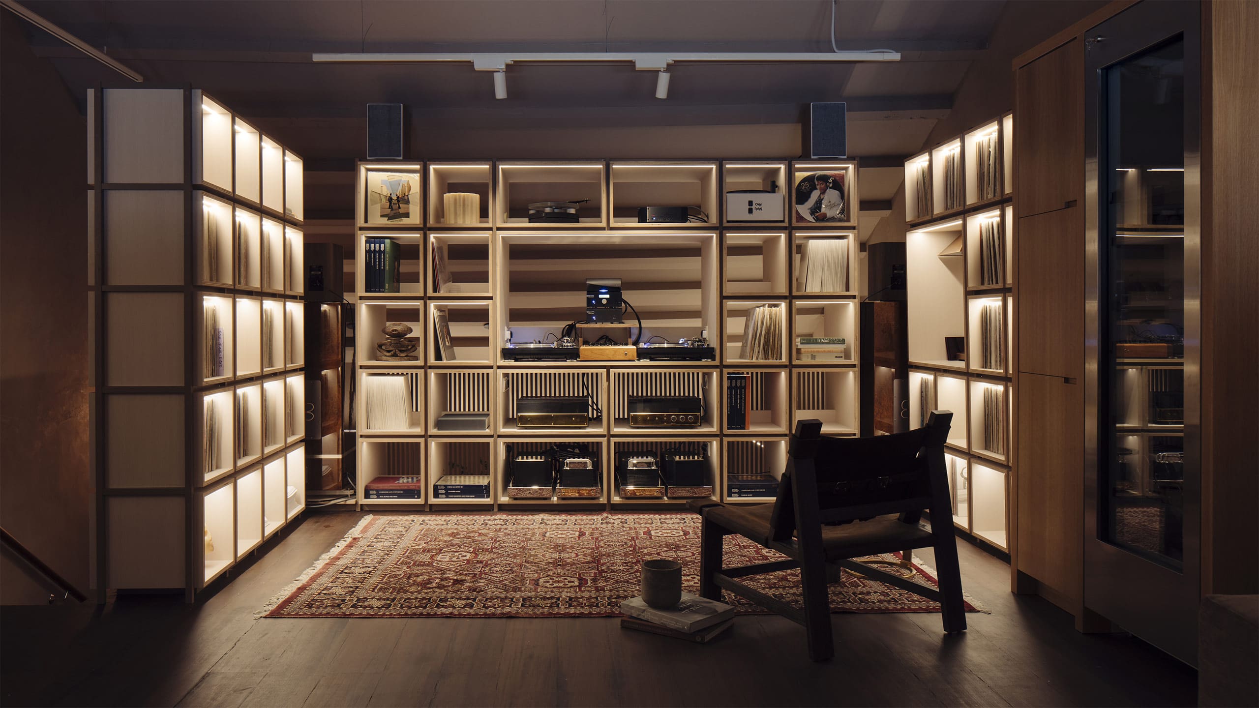 The 'Living Room' listening bar at Appetite, Singapore