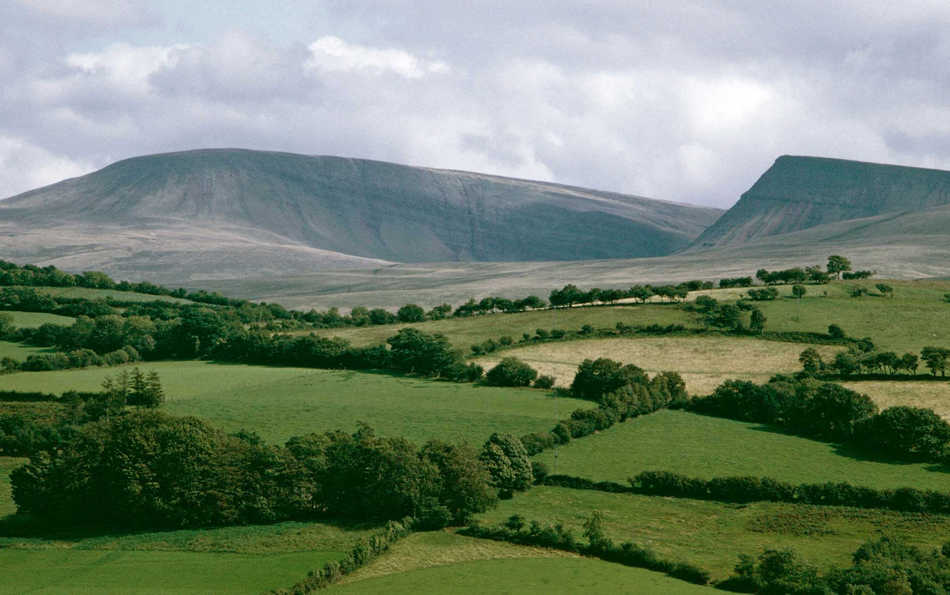 Black Mountains landscapes