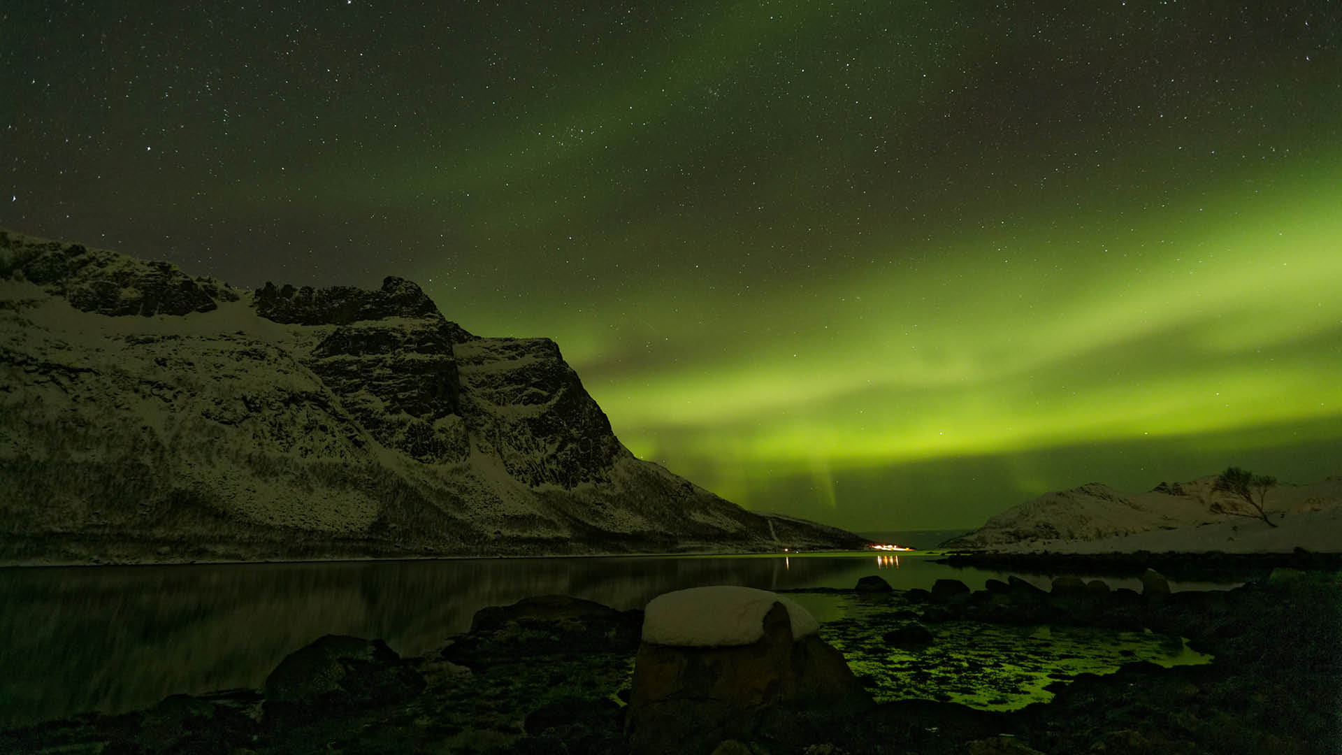 The Northern Lights as seen from Tromso, Norway