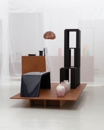Furniture on display at Ukurant's 2024 3 Days of Design show