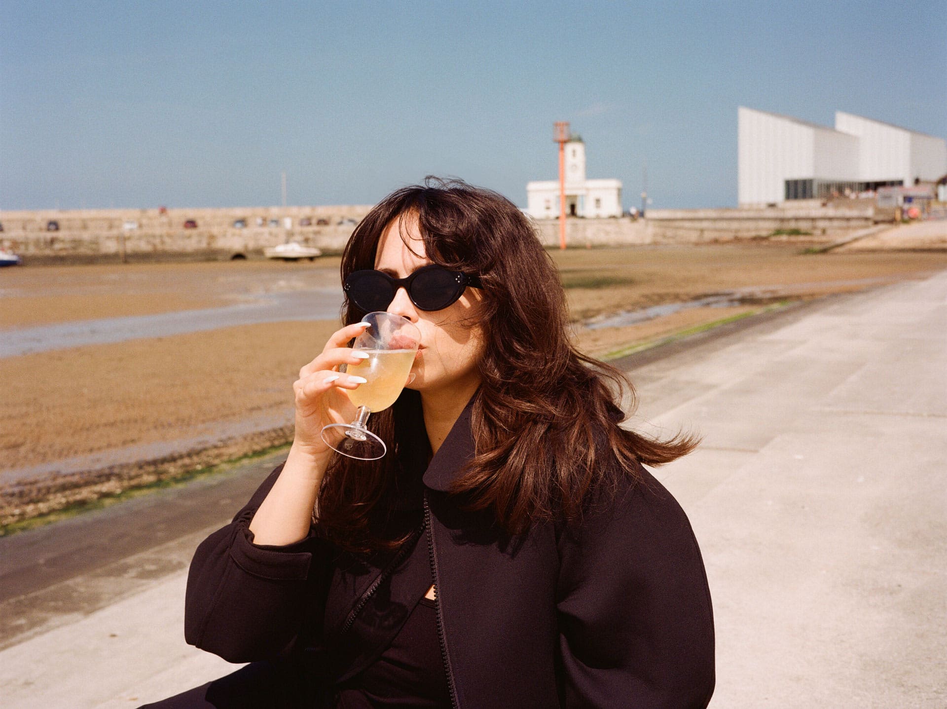 Wine expert Hannah Crosbie photographed in Margate