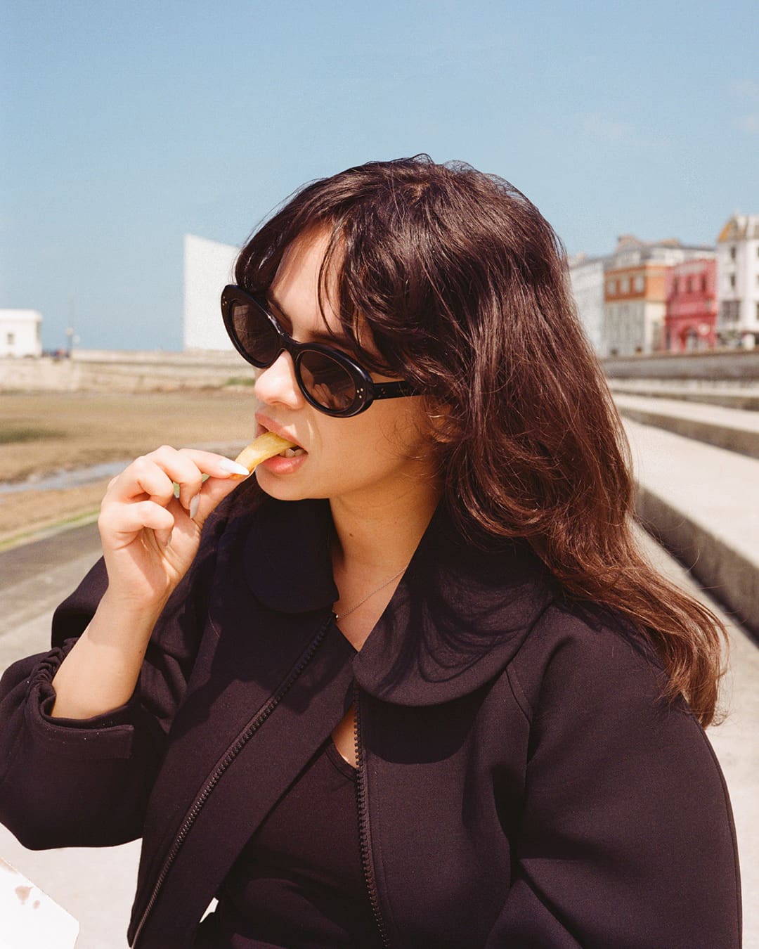 Wine expert Hannah Crosbie photographed in Margate