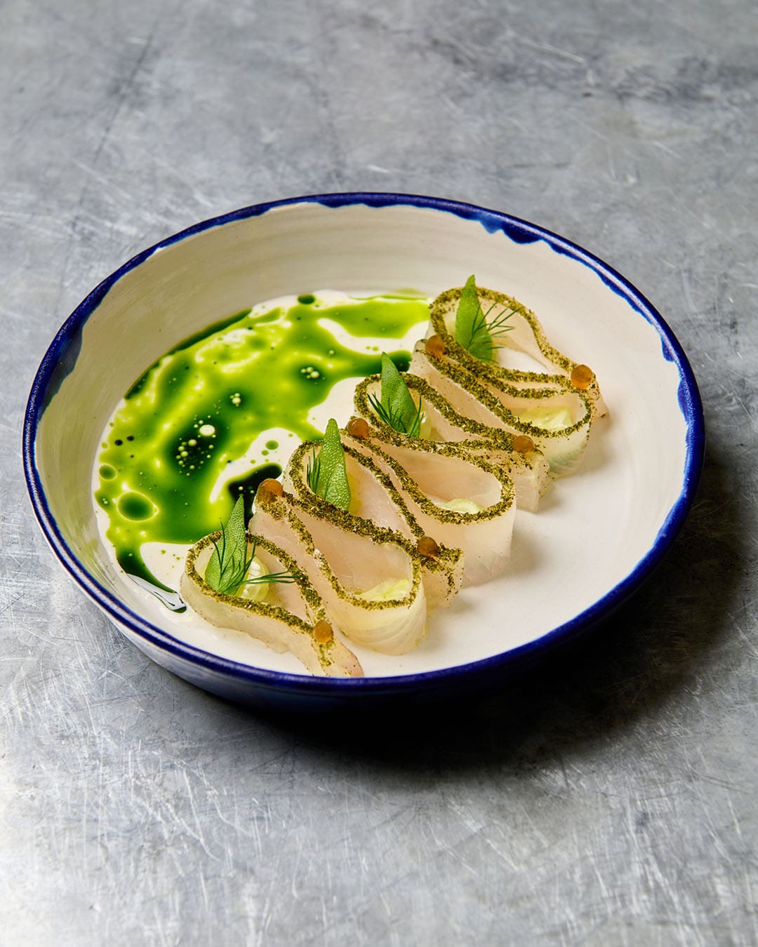 A delicious dish at Kødbyens Fiskebar. Photography Vojtech Tesarek