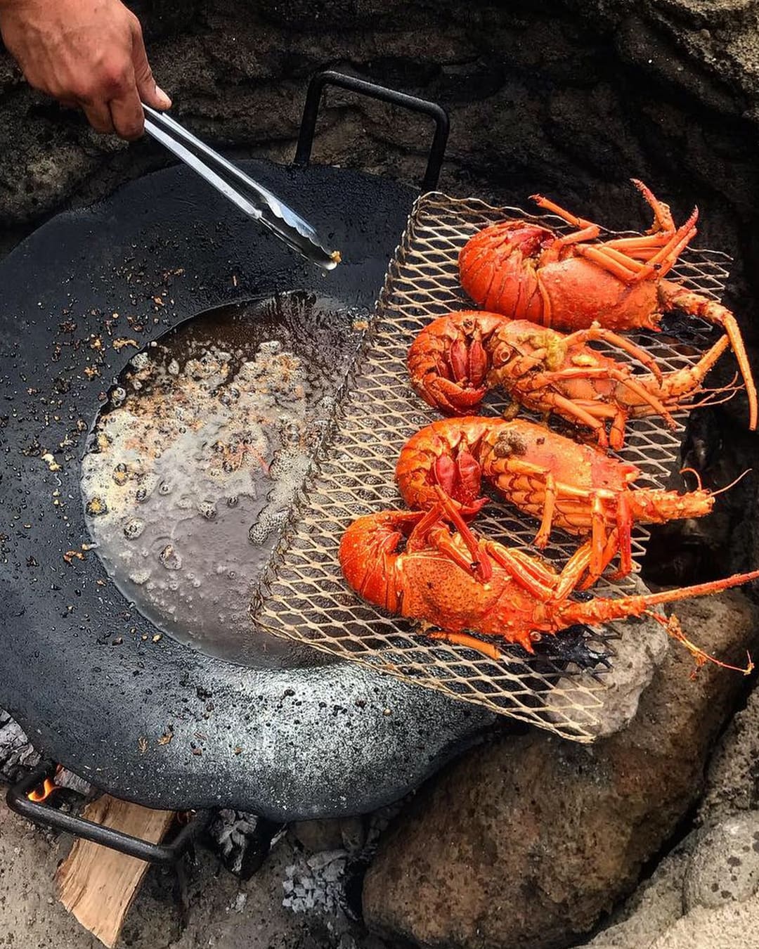 Seafood cooked over charcoal at Kol, London